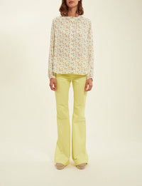 10qty RELIQUAT 95€ 10%  / Chemise boufante Josephine - Multi Primavera