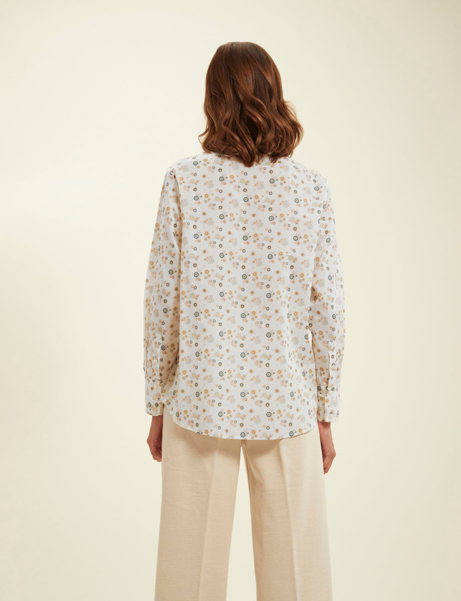 29qty RELIQUAT 65€ 0%  / Chemise droite Mauréen - Pink Primavera