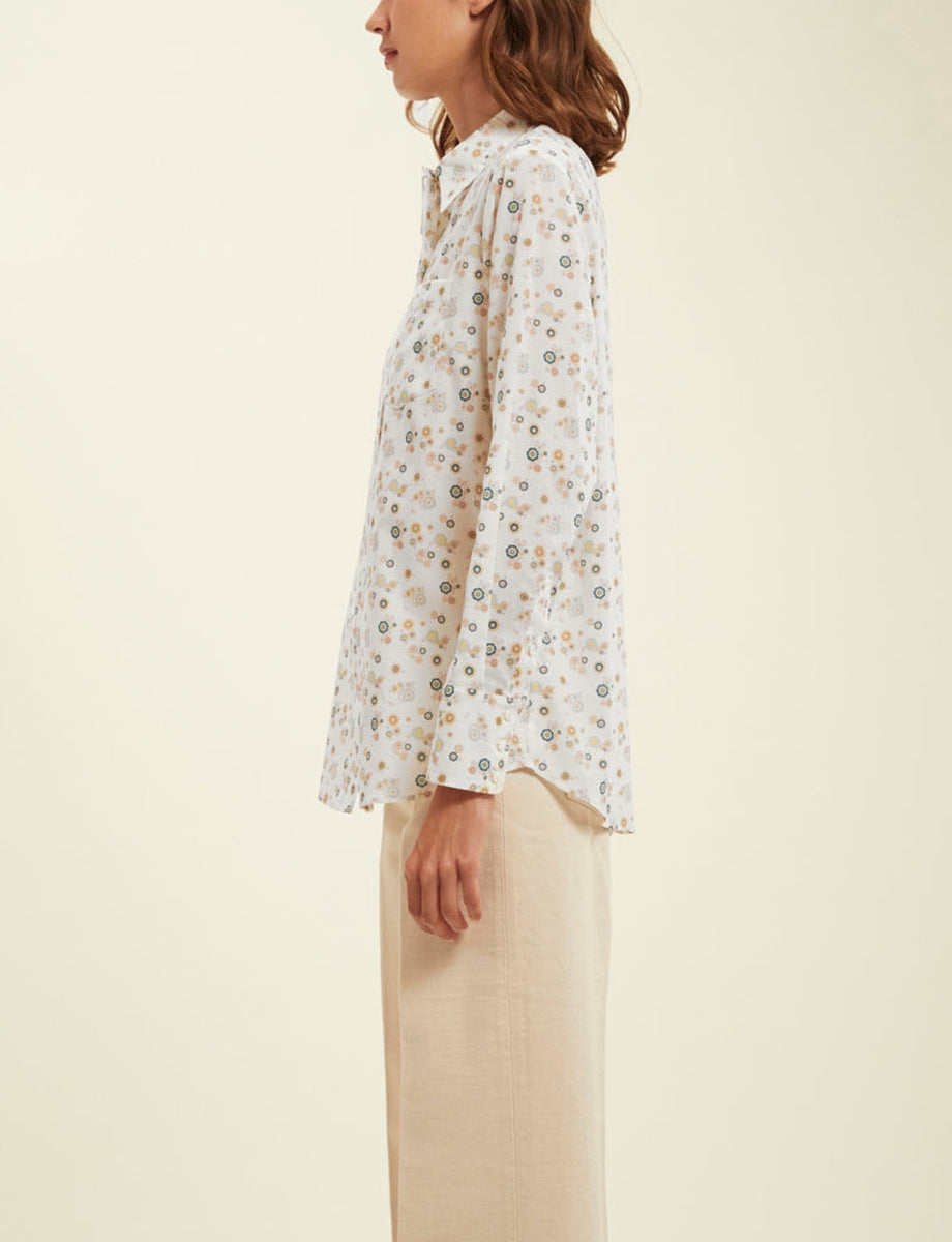 29qty RELIQUAT 65€ 0%  / Chemise droite Mauréen - Pink Primavera