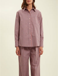 17qty RELIQUAT 80€ 0%  / Chemise droite Mauréen - Red Multicolor
