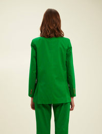 1qty RELIQUAT 120€ 0%  / Blazer Bruna à revers - Green Prairie