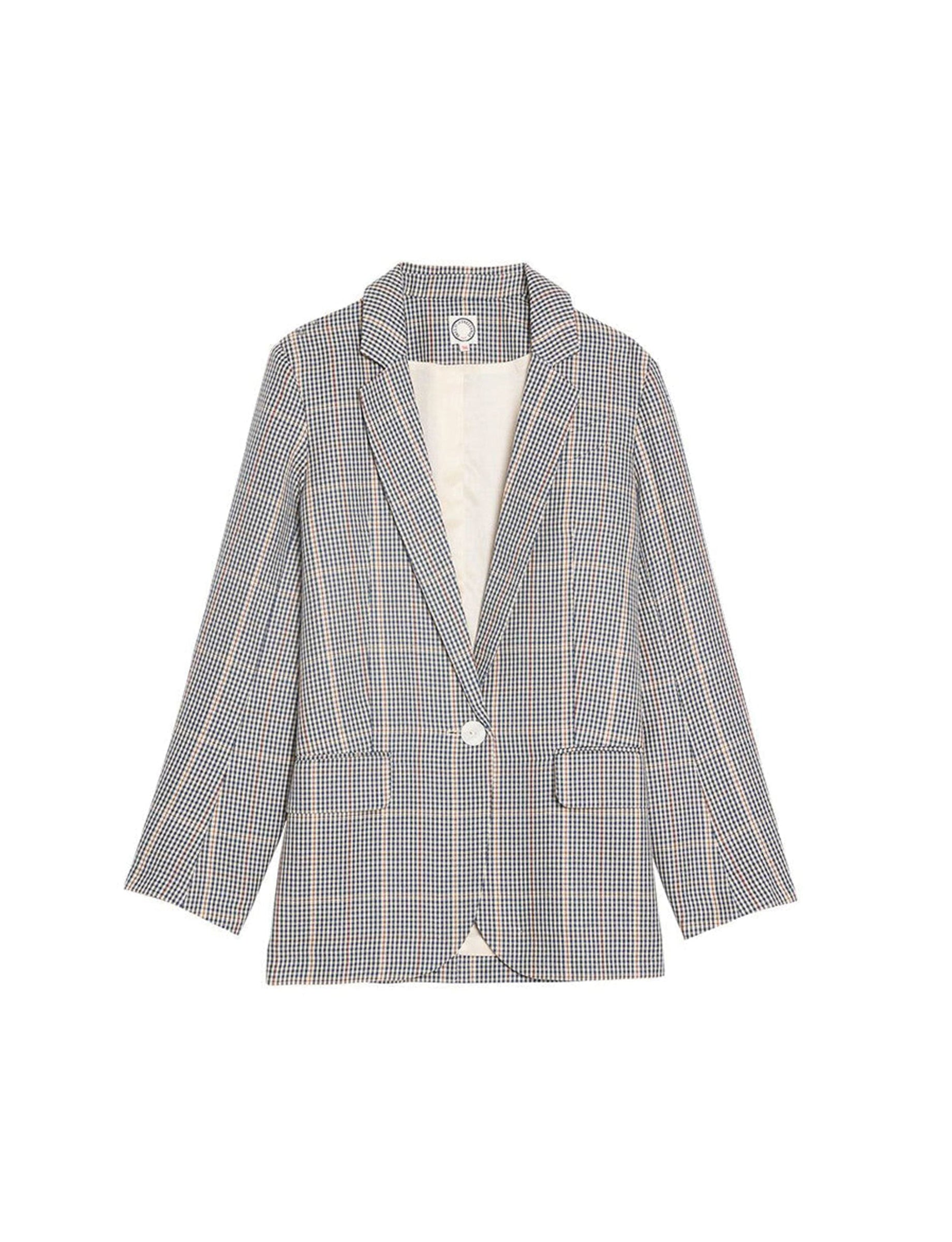 1qty RELIQUAT 120€ 0%  / Blazer Bruna à revers - Blue White Red