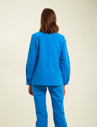 2qty RELIQUAT 120€ 0%  / Veste Flipper saharienne ajustée - Blue Cobalt