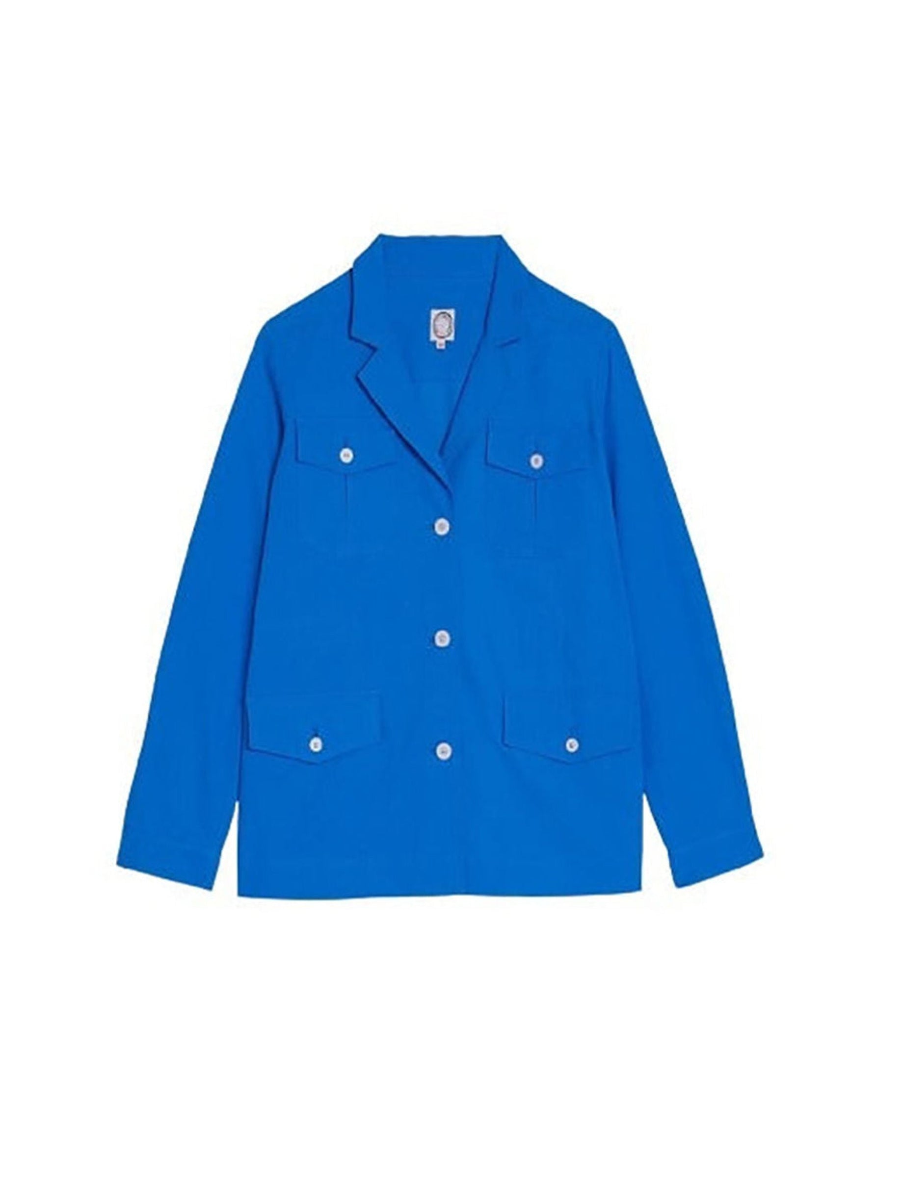 2qty RELIQUAT 120€ 0%  / Veste Flipper saharienne ajustée - Blue Cobalt