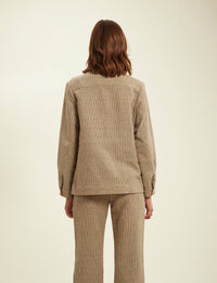 1qty RELIQUAT 120€ 100%  / Veste Flipper saharienne en lin - Multicolor