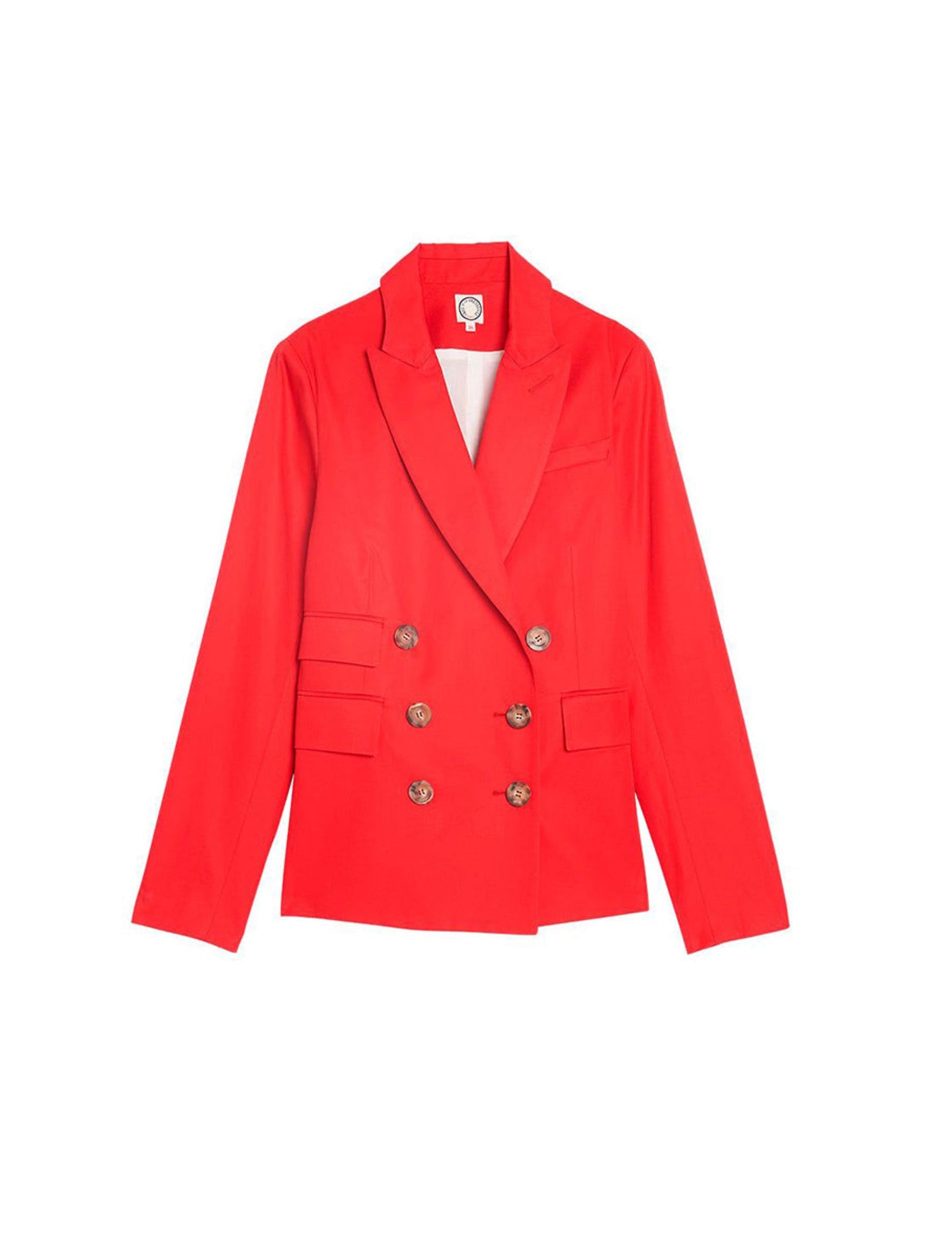 1qty RELIQUAT 120€ 0%  / Blazer boutonné Maurice - Red Ferrari