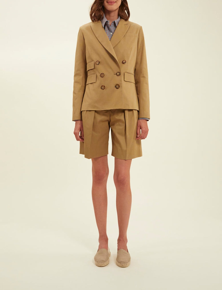 14qty RELIQUAT 120€ 25%  / Blazer boutonné Maurice - Khaki