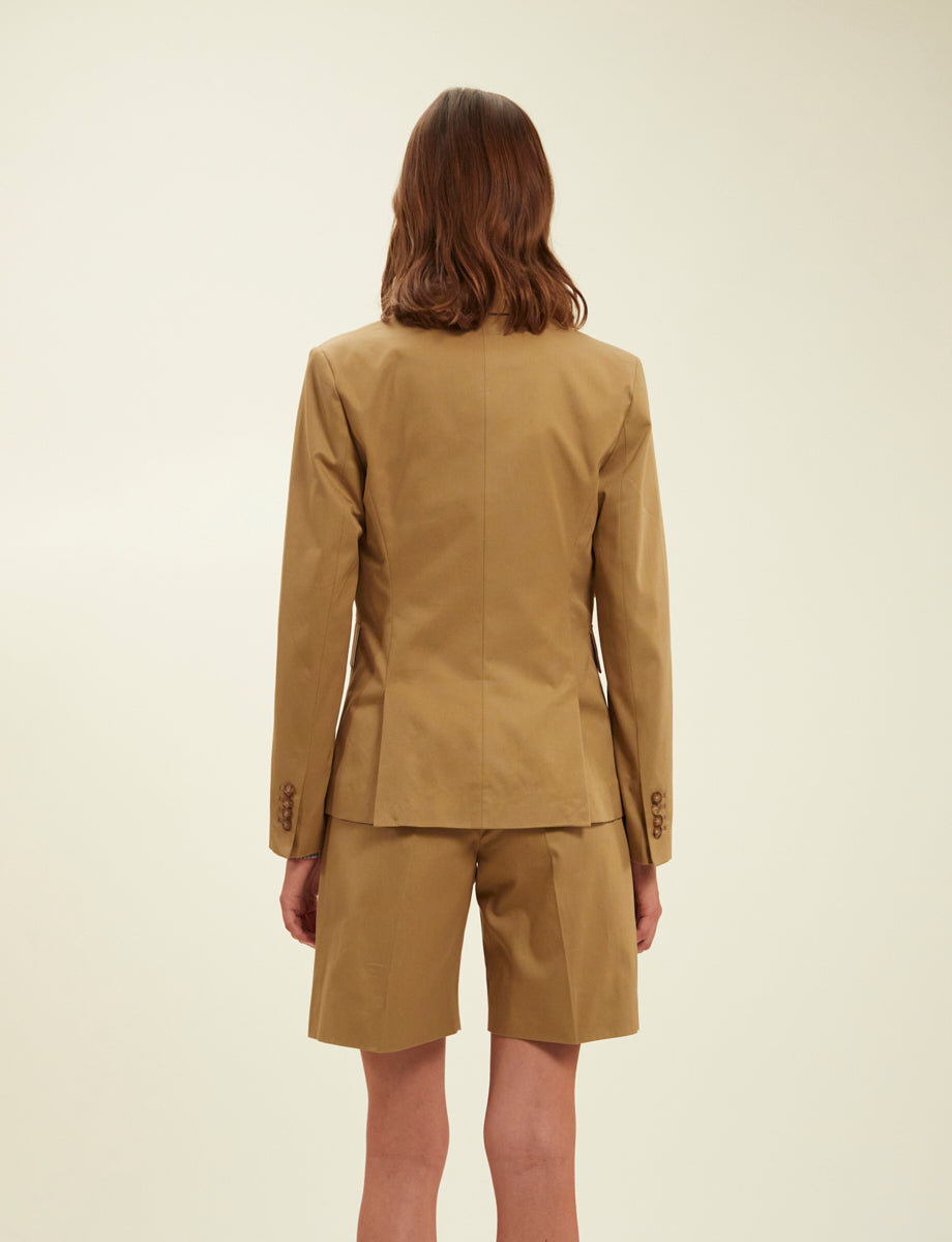 14qty RELIQUAT 120€ 25%  / Blazer boutonné Maurice - Khaki