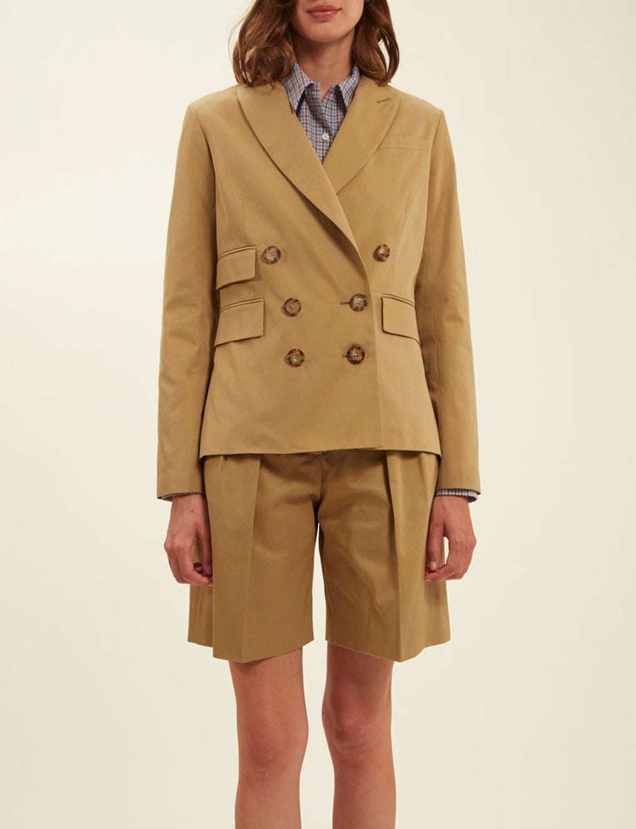 14qty RELIQUAT 120€ 25%  / Blazer boutonné Maurice - Khaki