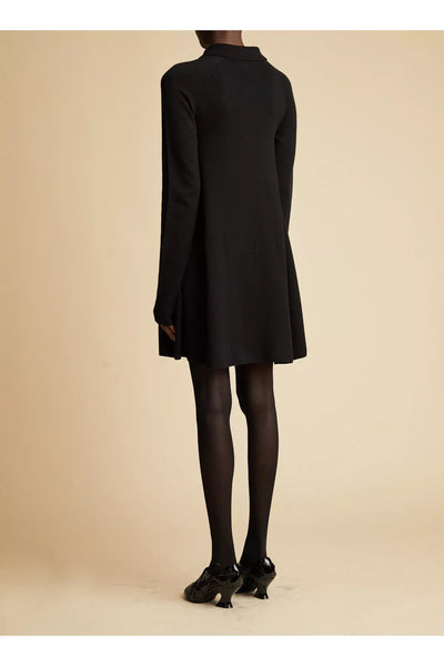 Emory dress in wool - Black