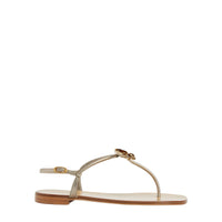 Sandales Efrata en cuir - Doré