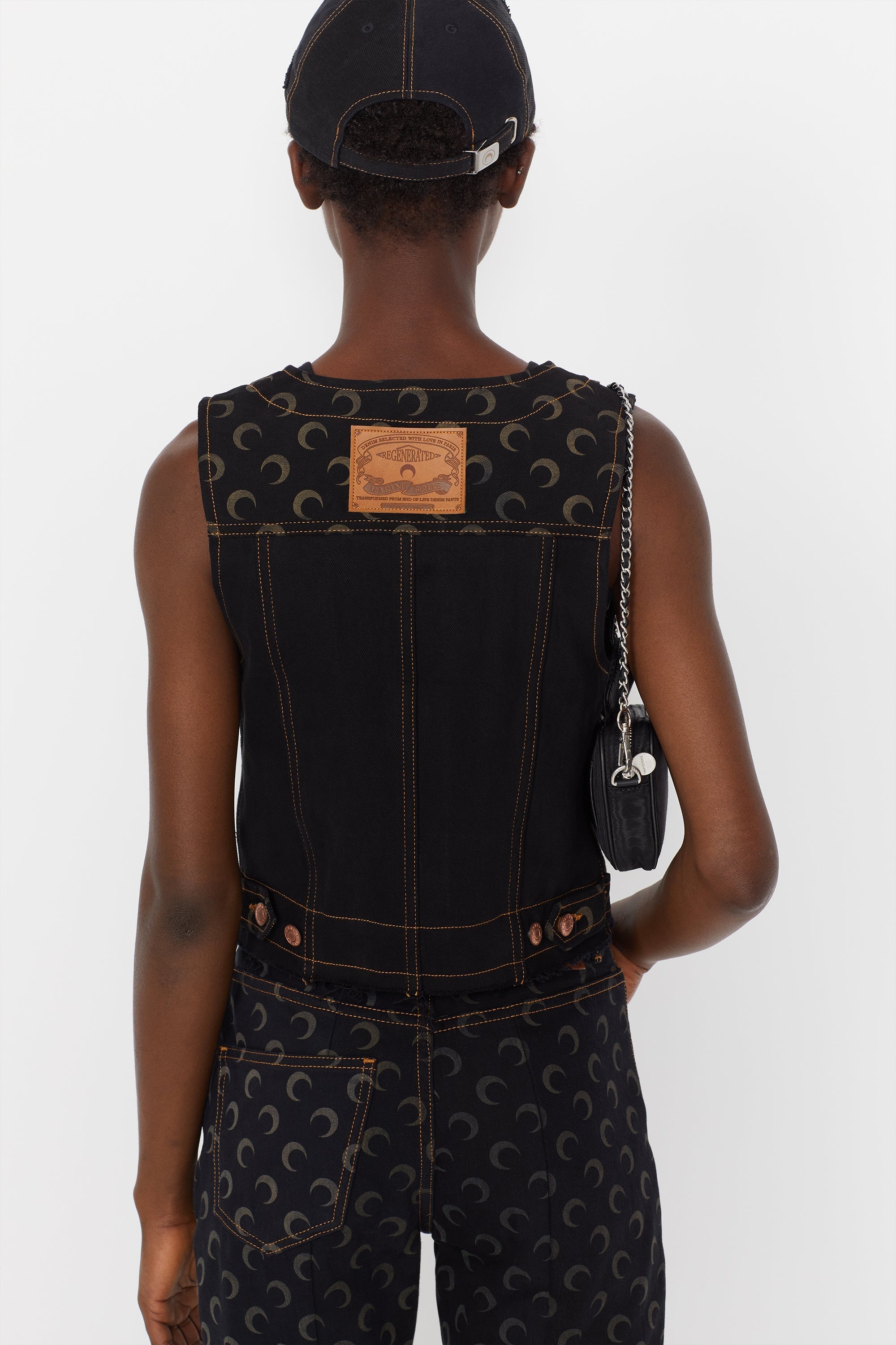 PRIX MARQUE : 320€_All Over Moon Black Pantalon - All Over Moon Black