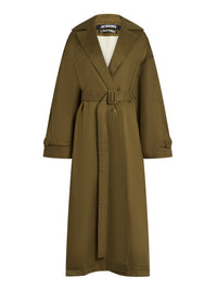 Trench-coat Arles ceinturé - Khaki