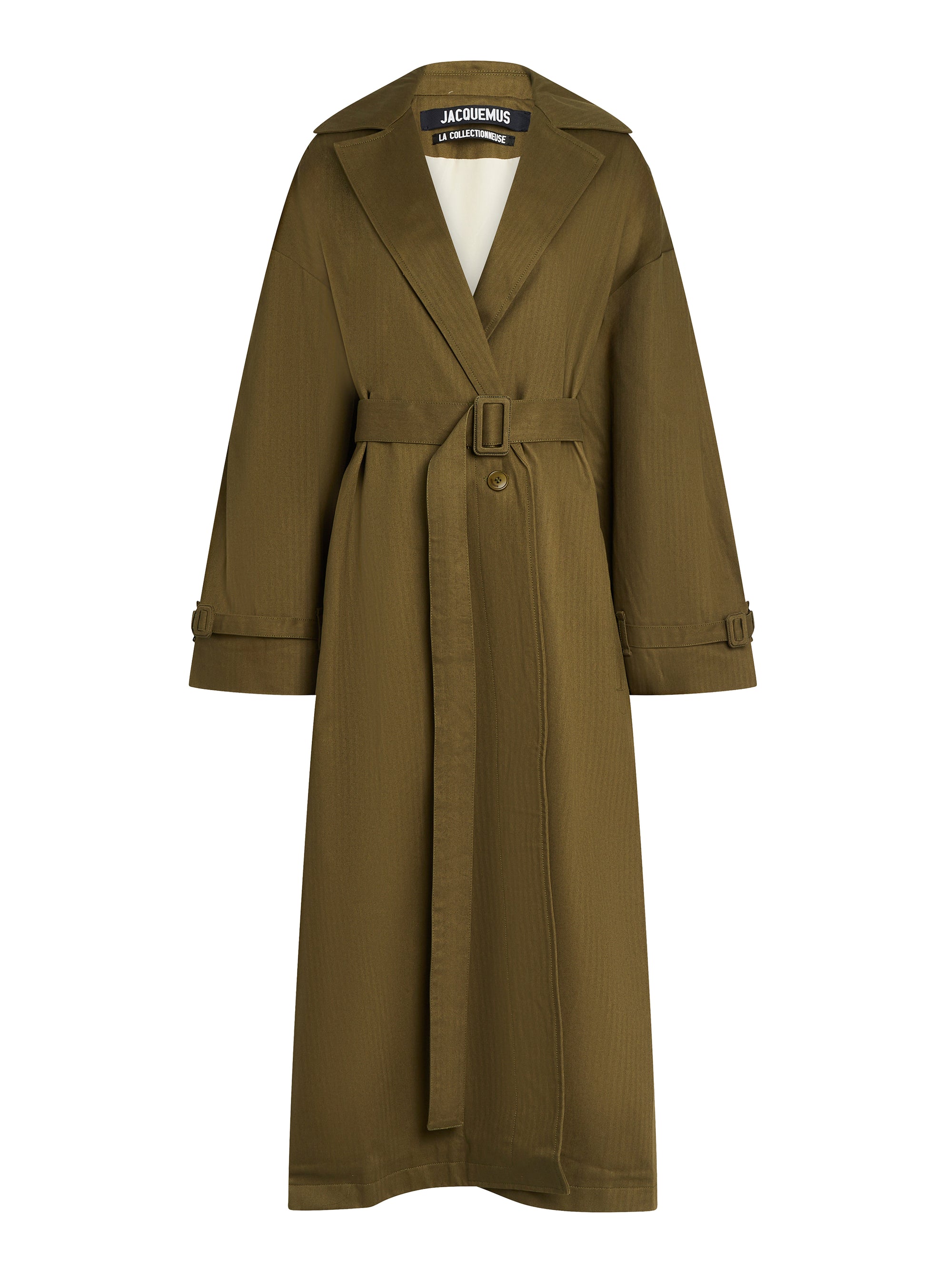 Trench-coat Arles ceinturé - Khaki