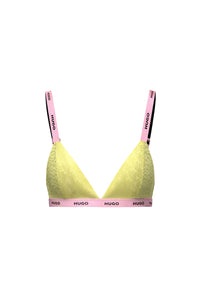 Triangle bra - Open Yellow