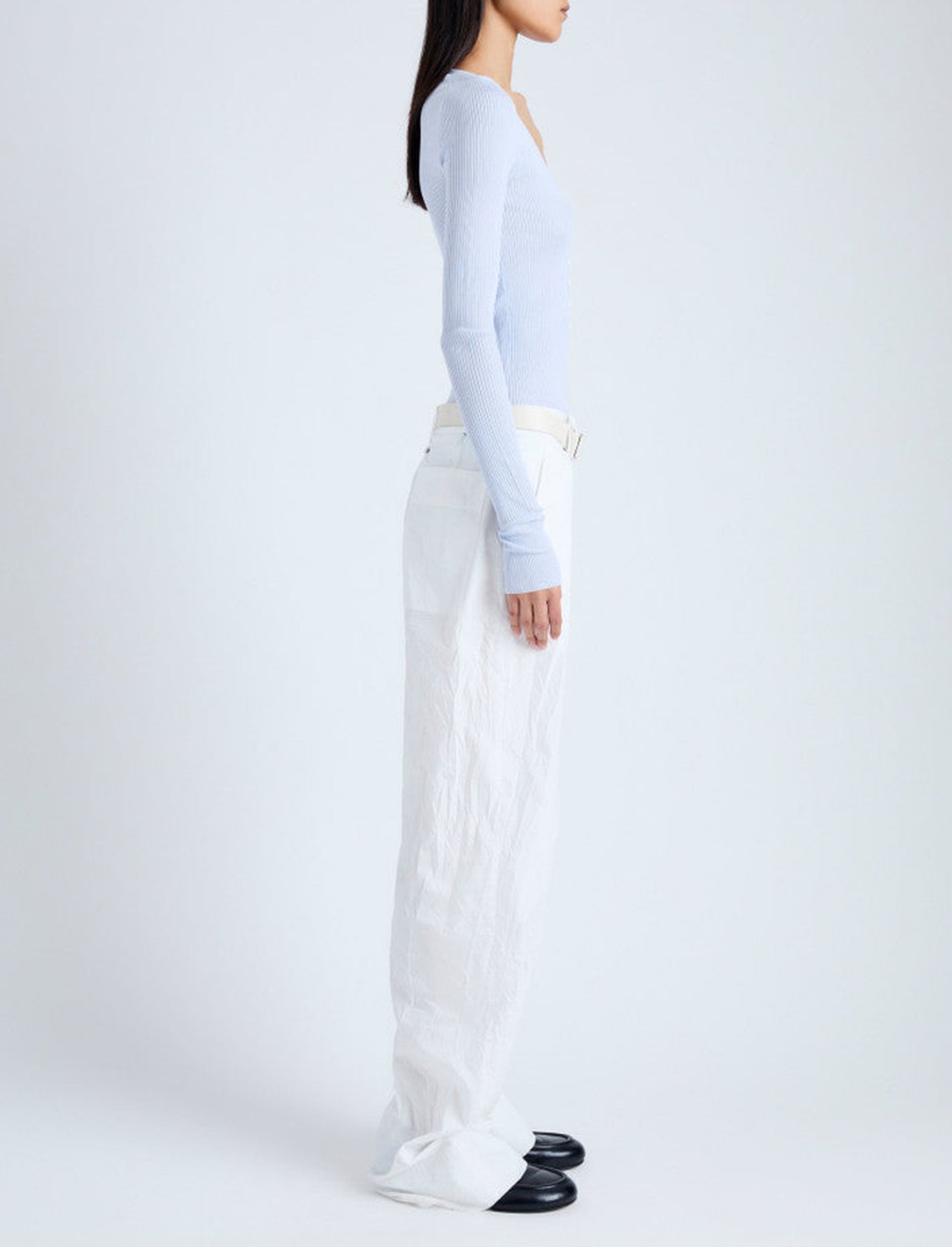 Pantalon droit Rory - White