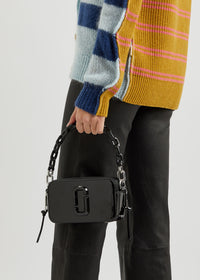 PAS INFO   Sac The Snapshot en cuir verni - Black