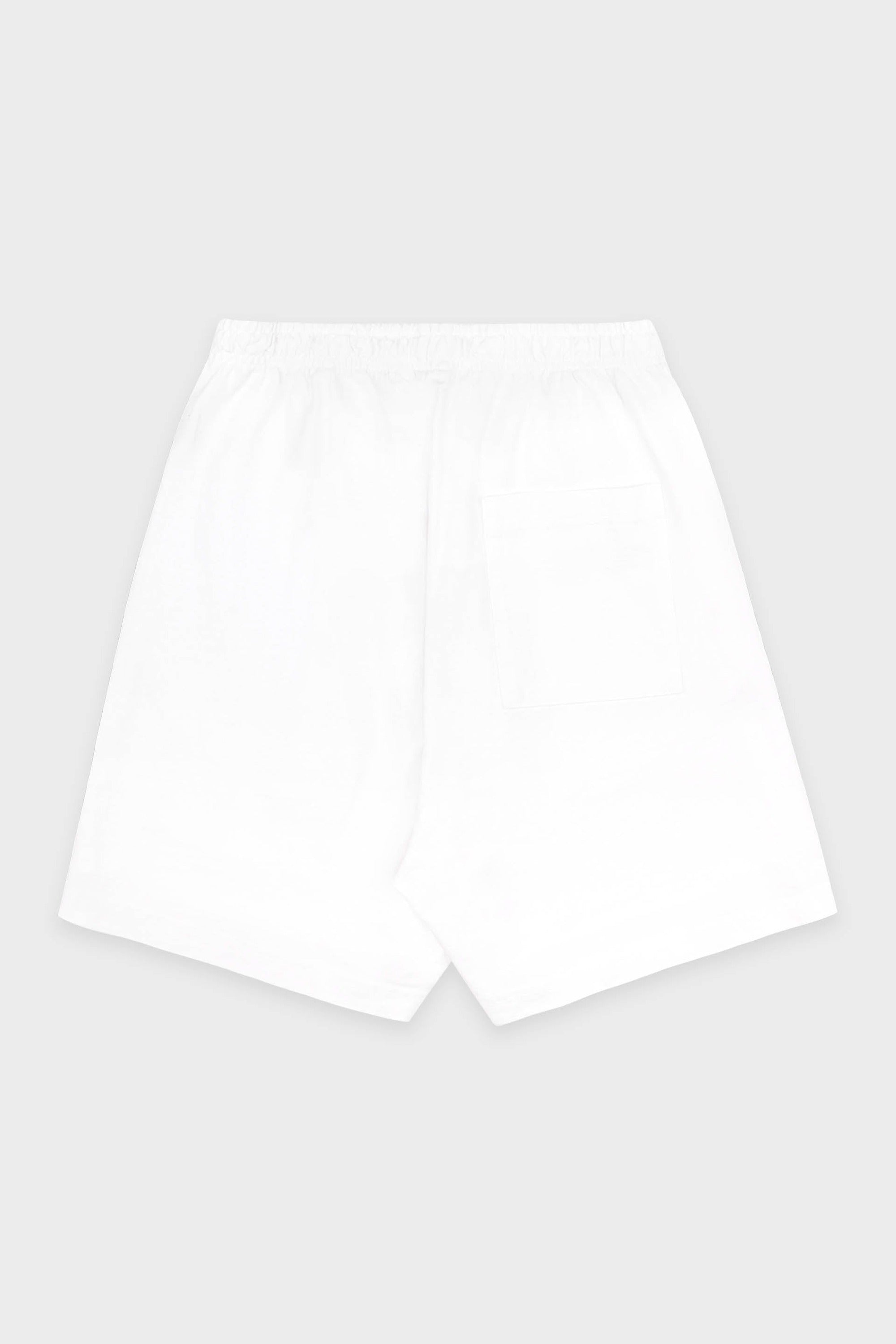 94 Racquet Club Gym Short - White & Navy & Red