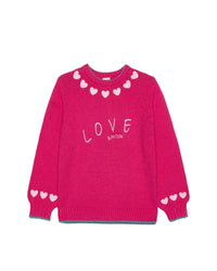 Jodie cotton jumper - Lollipop Pink