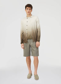 GREY RELAXED BERMUDA