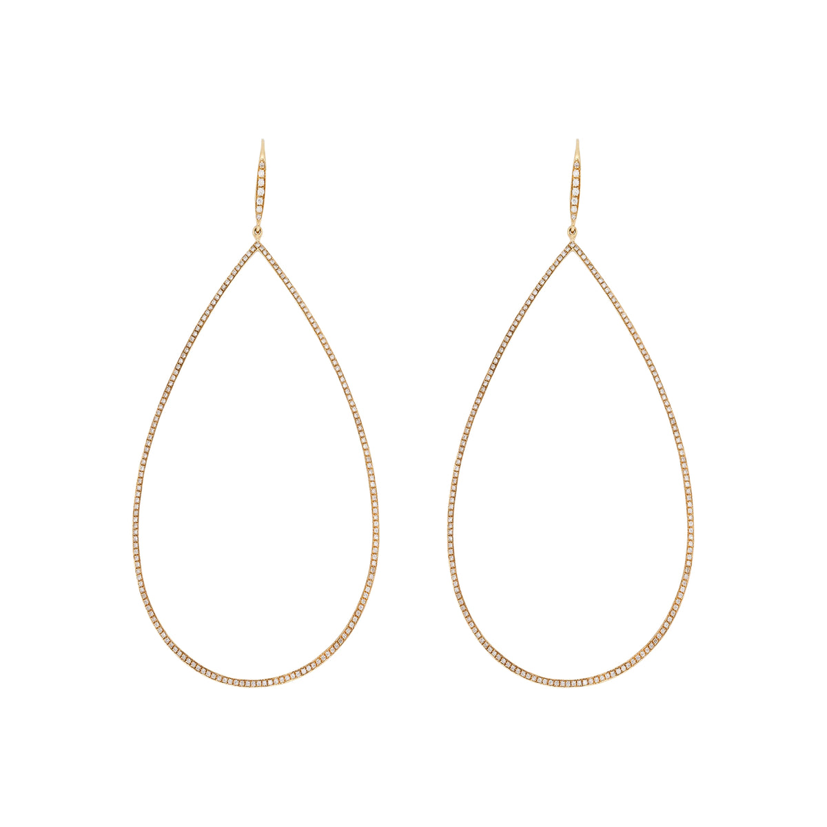 PT1_PrixTroca:2625€_VentesTroca:0_QtyTroca:1_ST:0%_Boucles d'oreilles en Or jaune 18K serties de diamants - Jaune