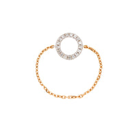 PrixTroca:220€_VentesTroca:0_QtyTroca:1_ST:0%_Bague Magic Touch en Or rose 18K sertie de diamants - Rose