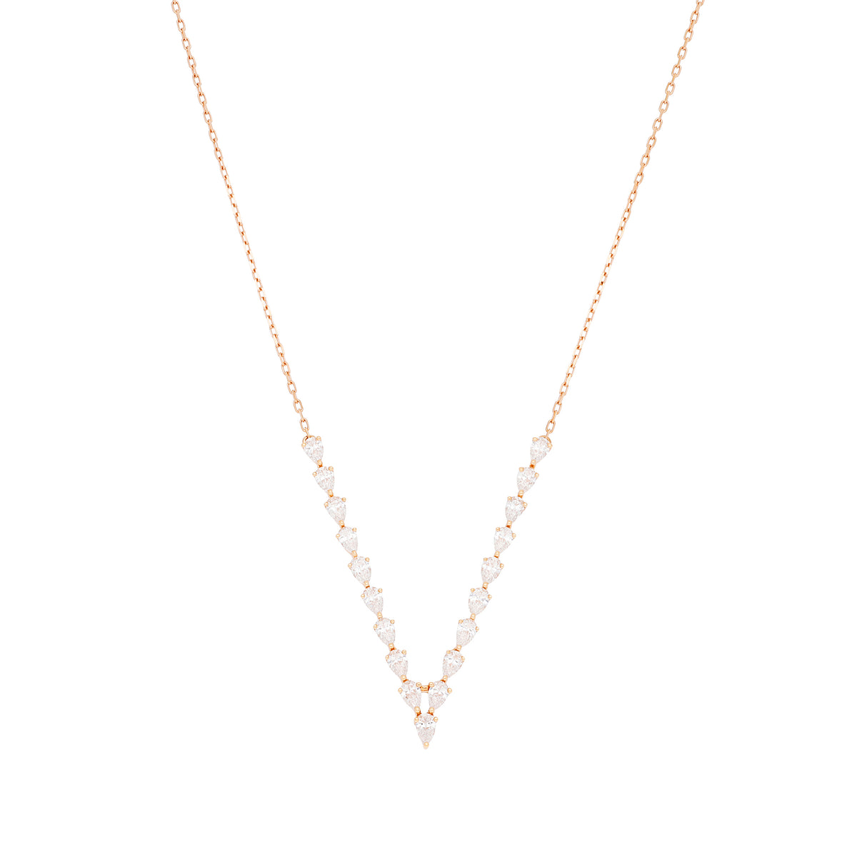 PT1_PrixTroca:2445€_VentesTroca:0_QtyTroca:1_ST:0%_Collier en Or rose 18K serti de diamants - Rose