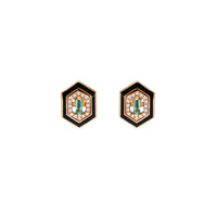 PrixTroca:640€_VentesTroca:0_QtyTroca:1_ST:0%_Puces d'oreilles Precieuse en Or rose 18K sertie de diamants - Rose