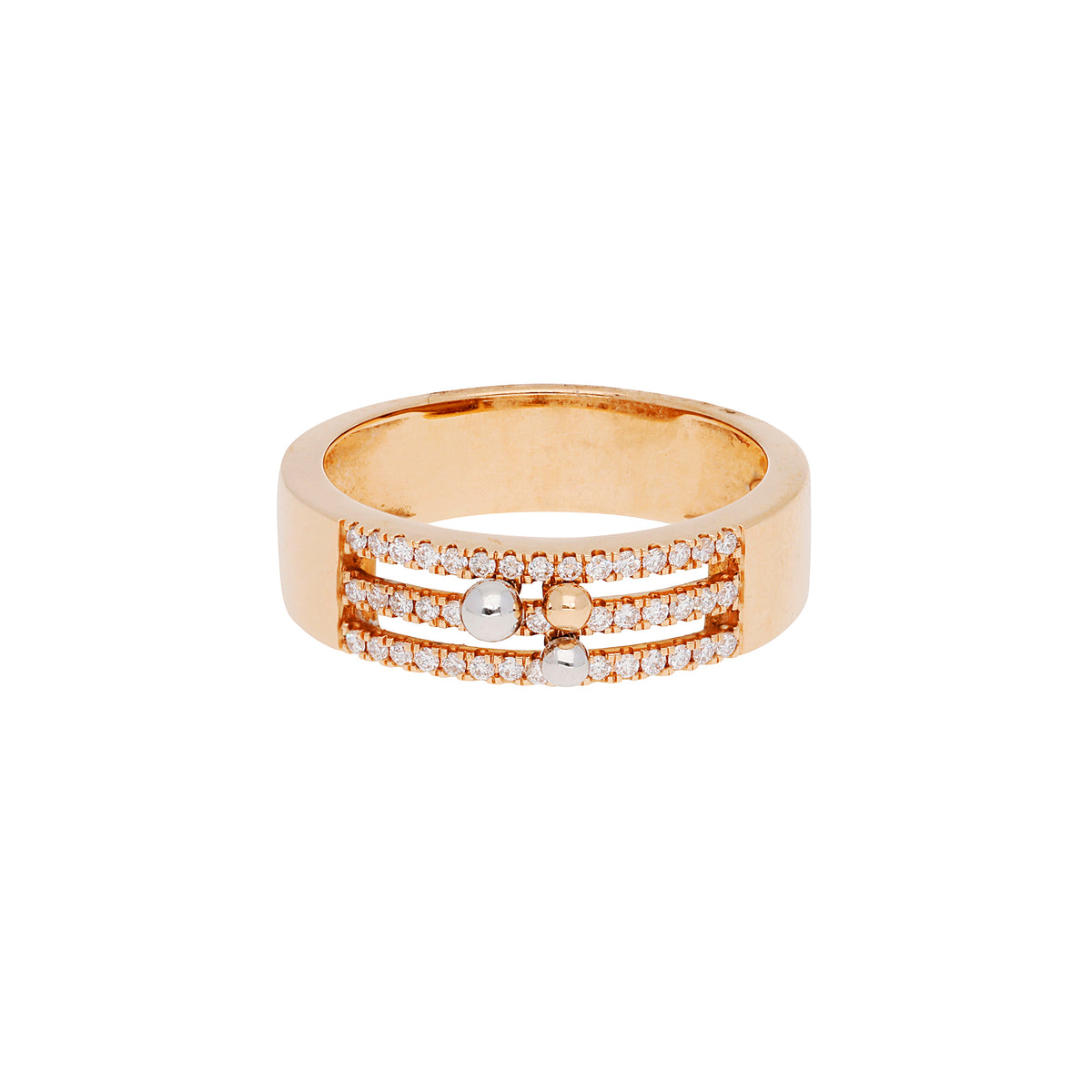 PT1_PrixTroca:980€_VentesTroca:0_QtyTroca:1_ST:0%_Bague Cosmic Spell en Or rose 18K sertie de diamants - Rose