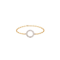 PT1_PrixTroca:220€_VentesTroca:0_QtyTroca:1_ST:0%_Bague Magic Touch en Or jaune 18K sertie de diamants - Jaune