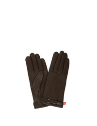 1qty NEW  / Gants Bona en cuir -  Chocolat
