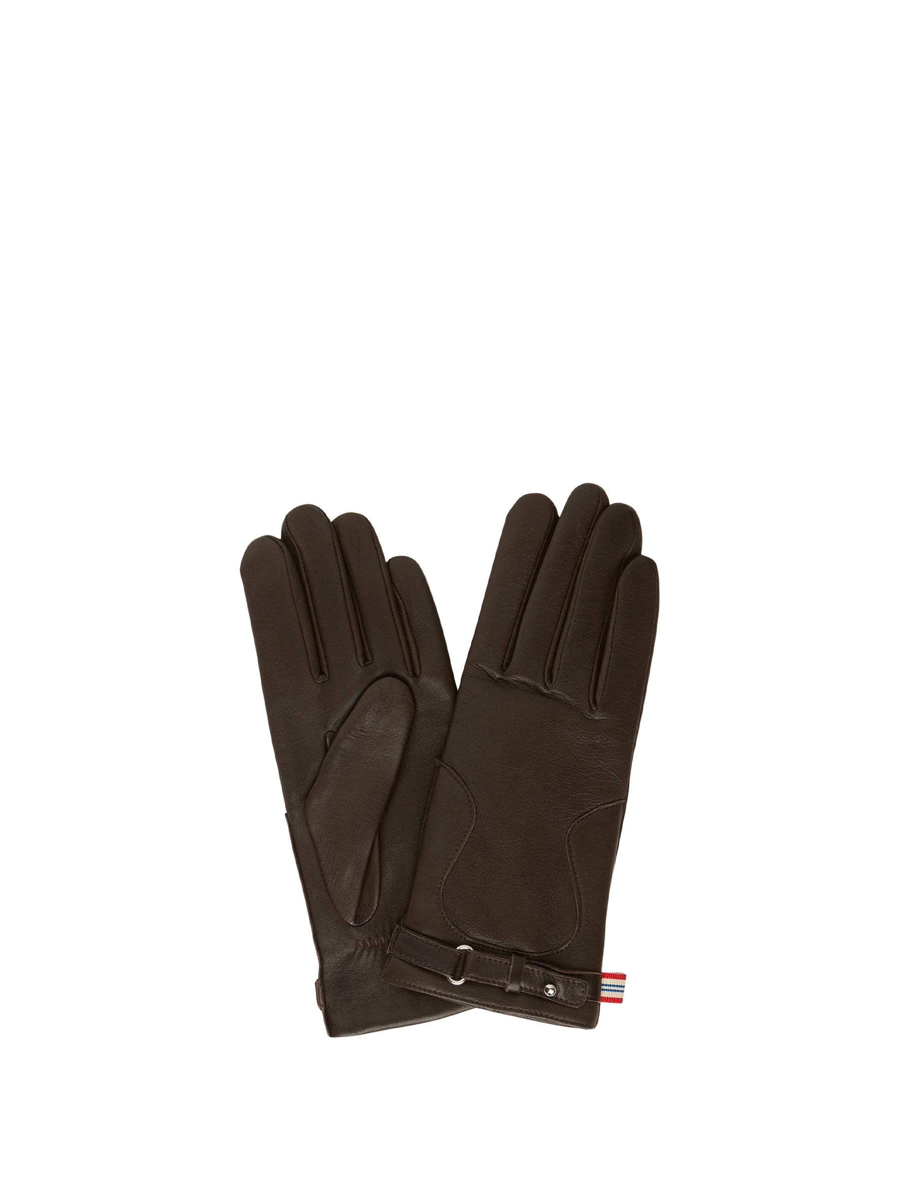1qty NEW  / Gants Bona en cuir -  Chocolat