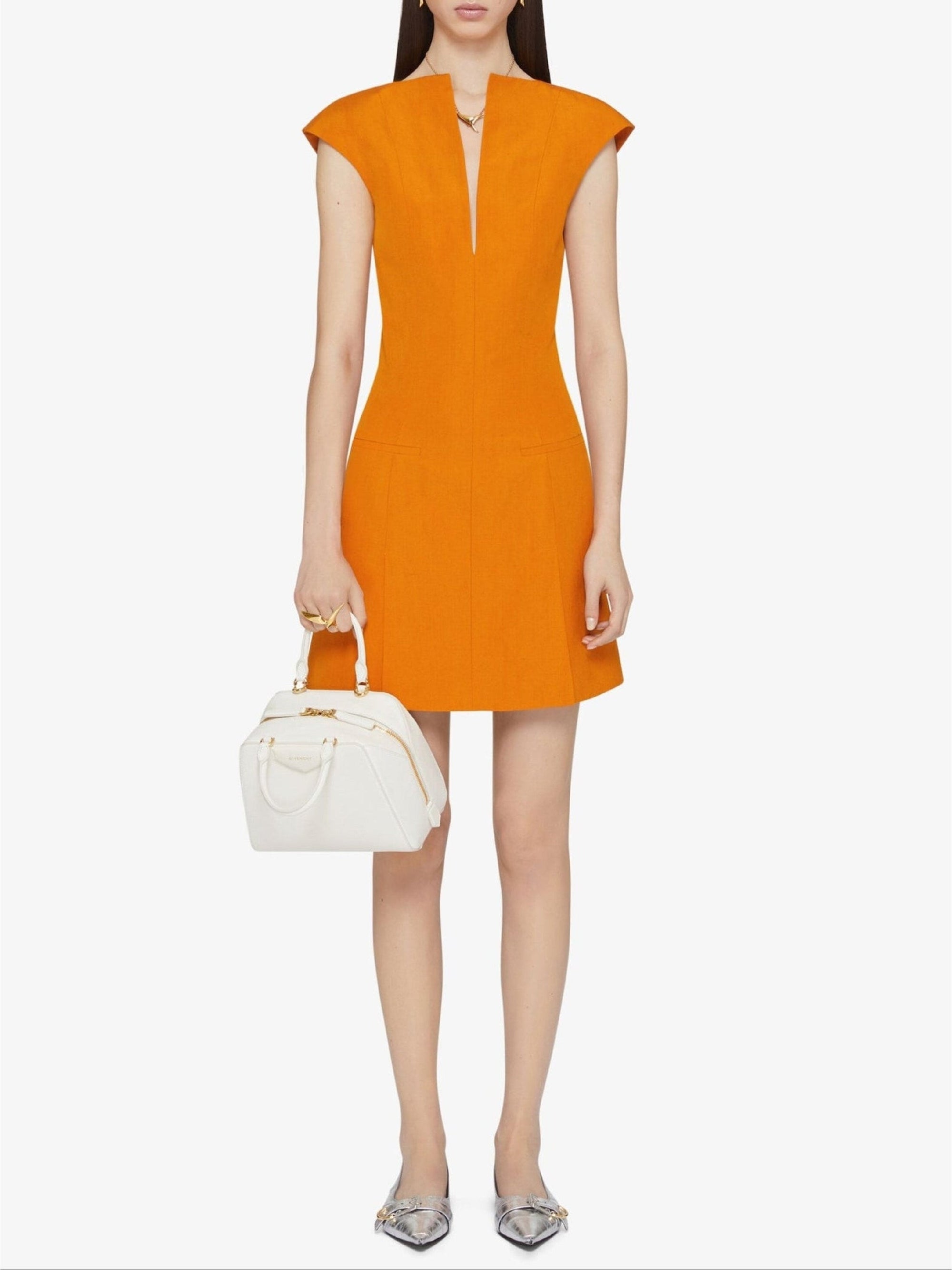 LOW NECKLINE DRESS