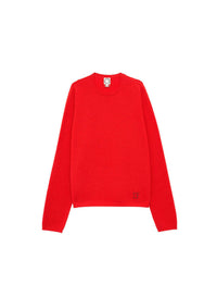 2qty RELIQUAT 90€ 66,7%  / Pull col rond Angelina en laine et cachemire - Red