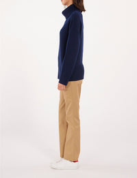1qty RELIQUAT 90€ 0%  / Pull Alessia en laine - Blue Navy