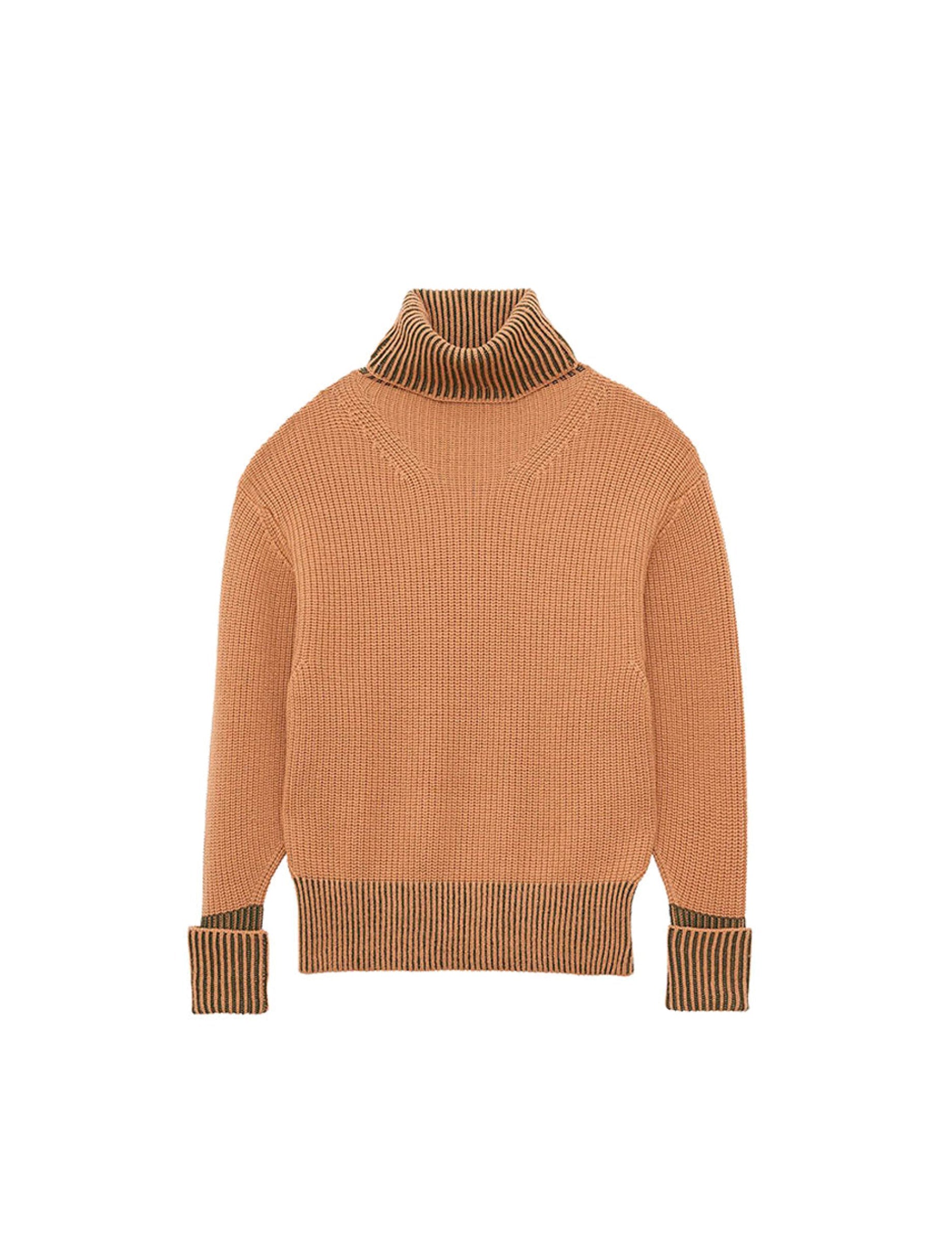 5qty RELIQUAT 110€ 33,3%  / Pull ample Esra en laine - Beige