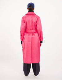 9qty RELIQUAT 150€ 0%  / Trench-coat Esme ceinturé - Pink