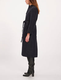 3qty RELIQUAT 150€ 66,7%  / Trench-coat Esme ceinturé - Black