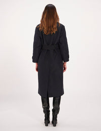 3qty RELIQUAT 150€ 66,7%  / Trench-coat Esme ceinturé - Black
