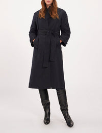 3qty RELIQUAT 150€ 66,7%  / Trench-coat Esme ceinturé - Black