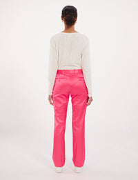 9qty RELIQUAT 75€ 0%  / Pantalon droit Francisco - Pink