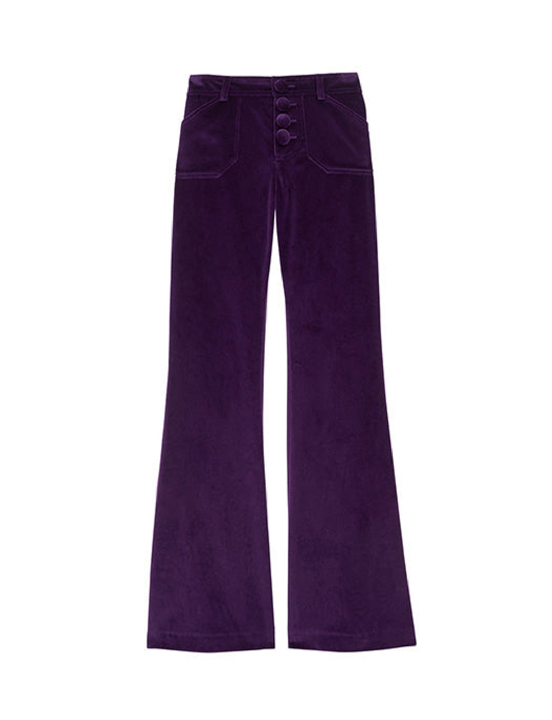 1qty NEW  / Pantalon Charlotte -  Purple