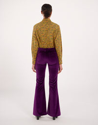 1qty NEW  / Pantalon Charlotte -  Purple