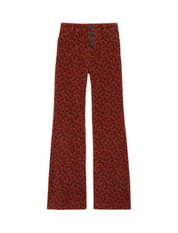 5qty RELIQUAT 75€ 50%  / Pantalon flare Charlotte Pants - Cachemire Multicolor