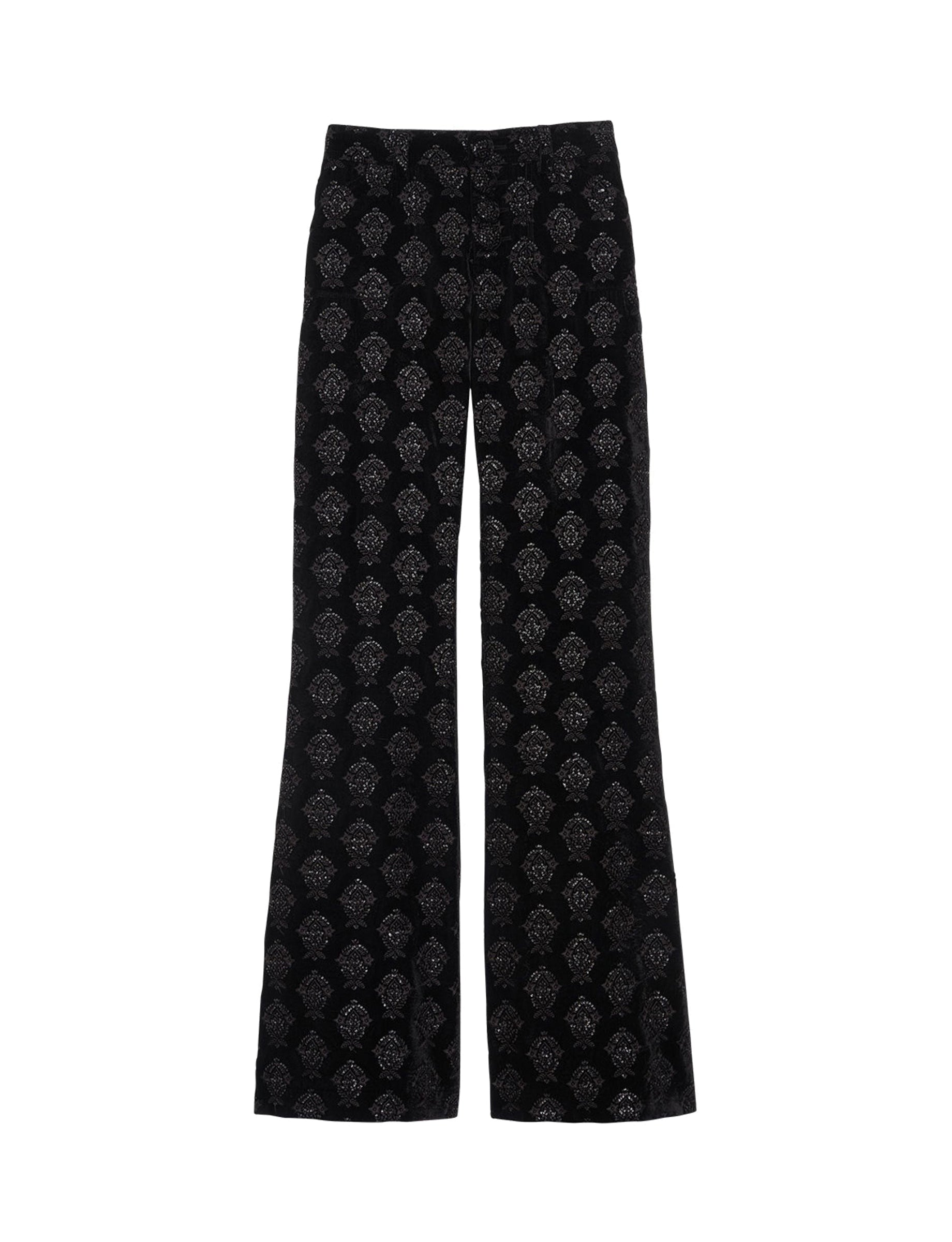1qty RELIQUAT 90€ 100%  / Pantalon flare Charlotte - Black