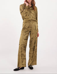 1qty RELIQUAT 75€ 33,3%  / Pantalon taille mi-haute Ernestine - Gold