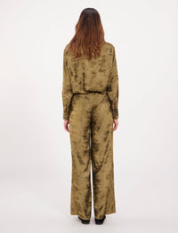 1qty RELIQUAT 75€ 33,3%  / Pantalon taille mi-haute Ernestine - Gold