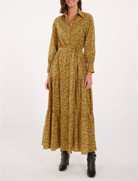 6qty RELIQUAT 150€ 0%  / Robe longue Lena évasée - Hippie Flower