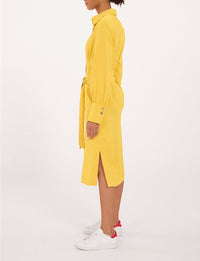 7qty RELIQUAT 120€ 0%  / Robe Rosabella avec boutons - Ocre