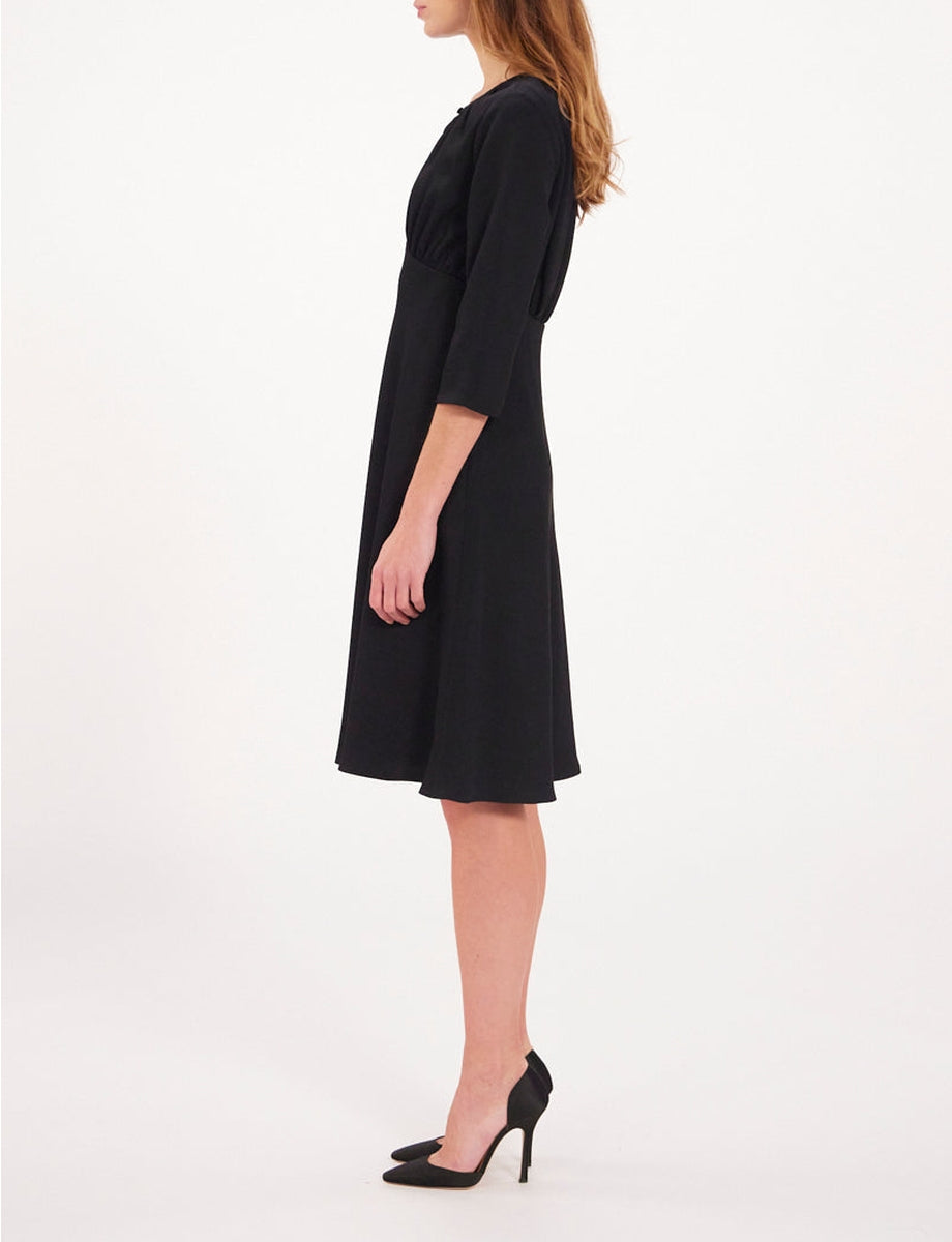 2qty RELIQUAT 120€ 0%  / Robe Natalia cintrée - Black